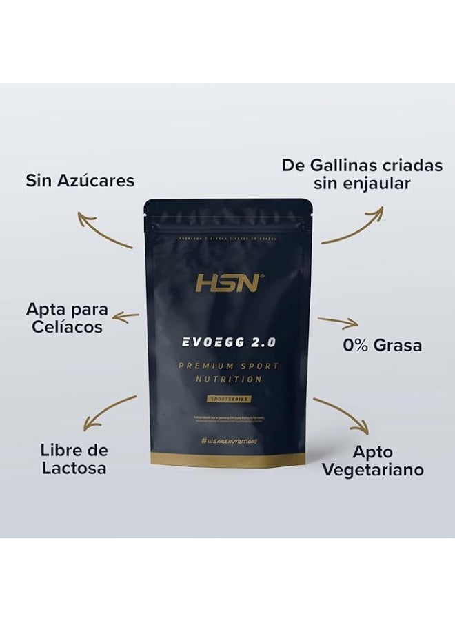 HSN Evoegg 2.0 | 500g CARIBBEAN VANILLA | Pure Protein Dried White from Cageless Hens | Does Not Include Dispenser | Non-GMO, Vegetarian, Lactose Free Fat Free - Image 2